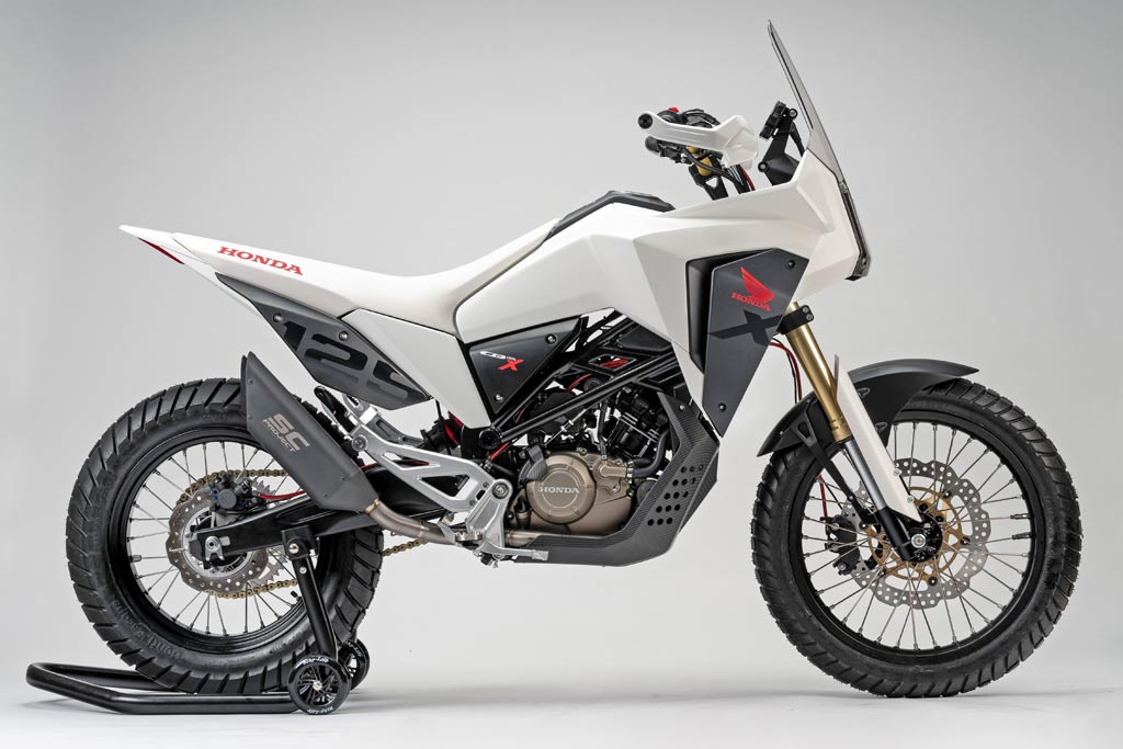 Honda Shows Off the CB125X and CB125M Concepts in Milan