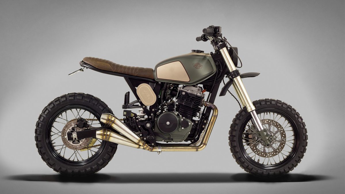 Ton Up Garage ‘Muxima’ Honda 650 Scrambler