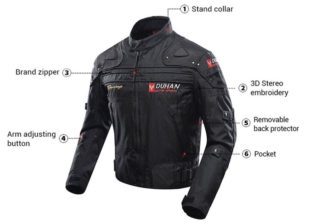 Duhan Motor Sports Motorcycle Jacket