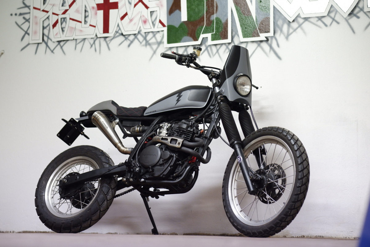Padova Dirt Custom Civetta Honda XL600 Scrambler