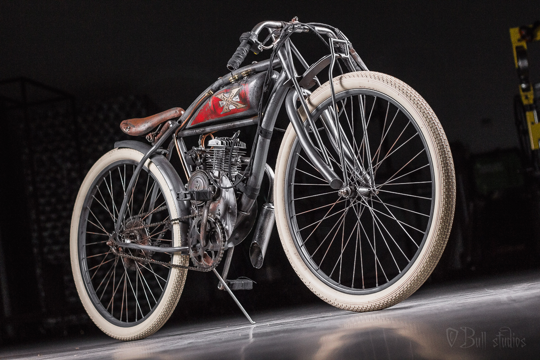Bull Motor Co. Excelsior Board Track Racer Tribute Bike
