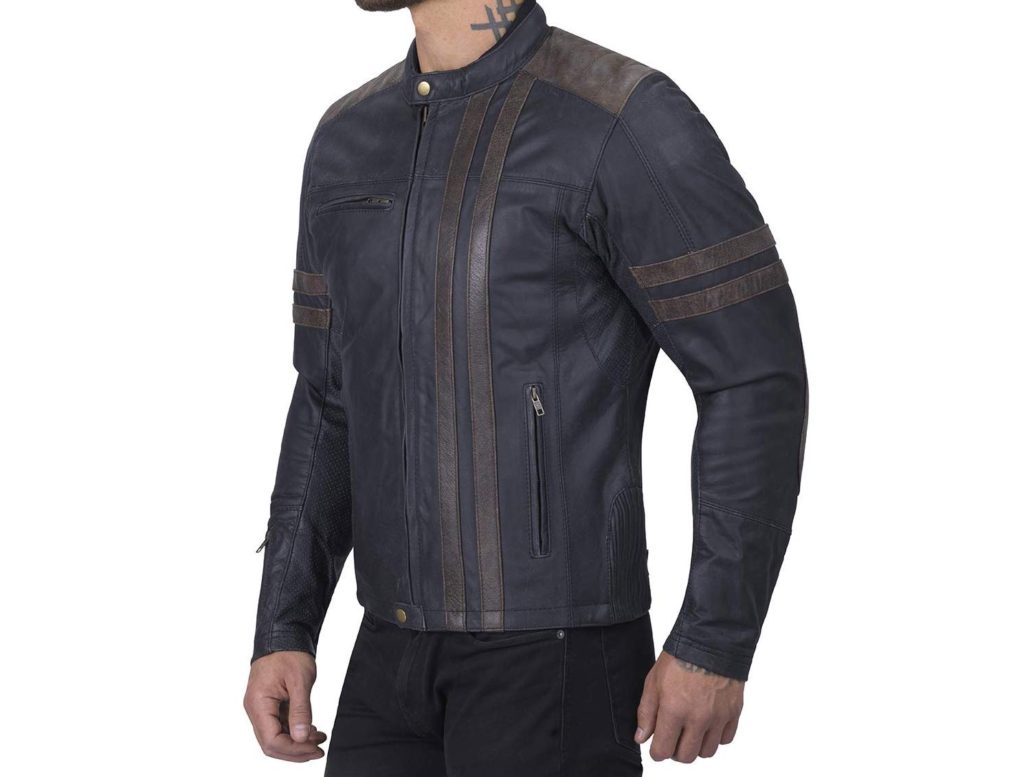Viking Cycle Britannica Riding Leather Motorcycle Jacket