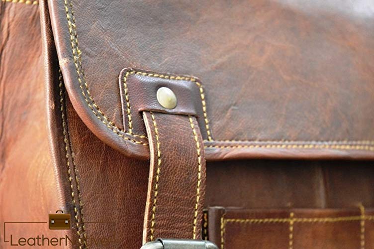 leather native leather motorcycle bags close up