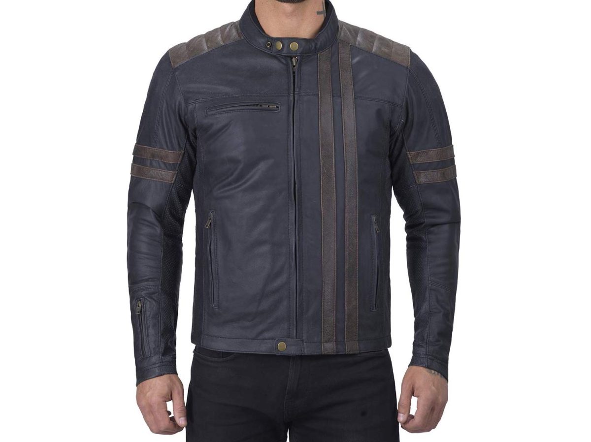 Viking Cycle Britannica Riding Leather Motorcycle Jacket