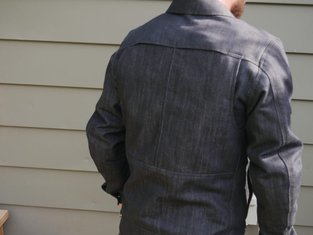 Viking Cycle Denim over shirt rear