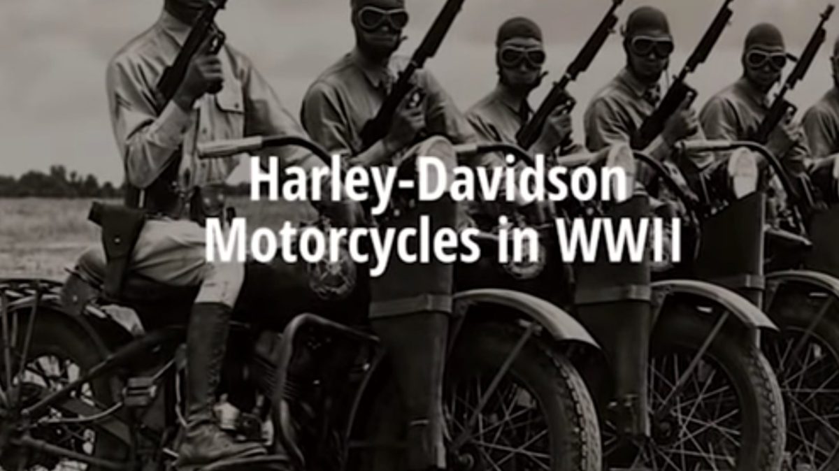 How Harley-Davidson Helped During WWII