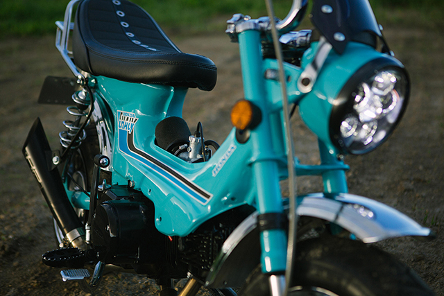 1972 Honda Chaly Custom by Callum Blackmore 3