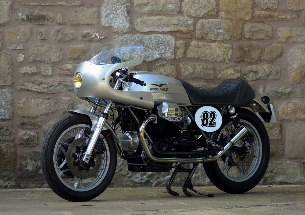 The Gunslinger Moto Guzzi by La Busca