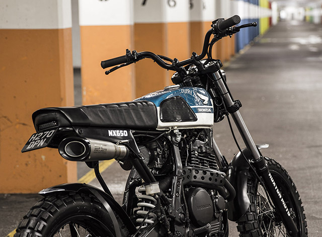 Honda NX650 Dominator by Hoxton Moto