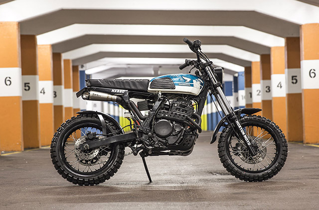 Honda NX650 Dominator by Hoxton Moto