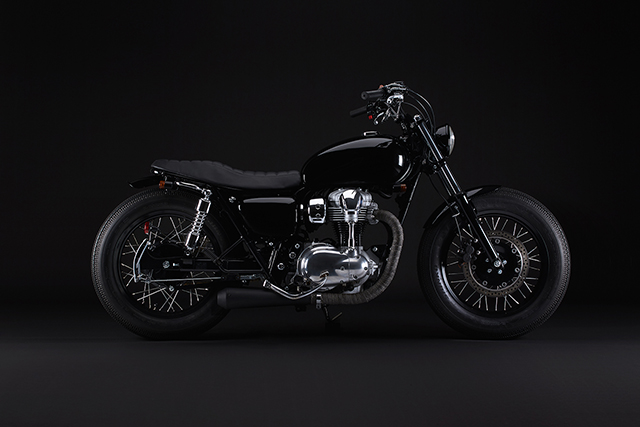 2012 Kawasaki W800 Custom by Mike Andrews