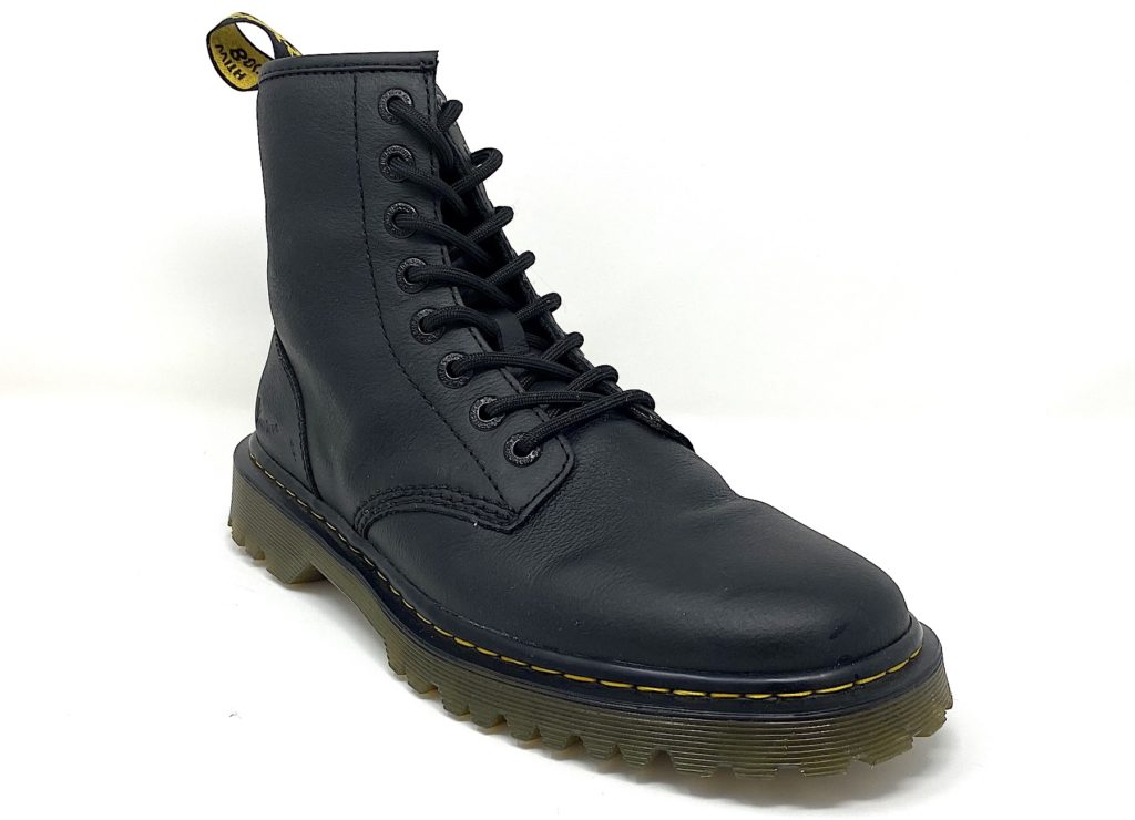 Dr. Martens Awley boots 3/4 view outside of foot