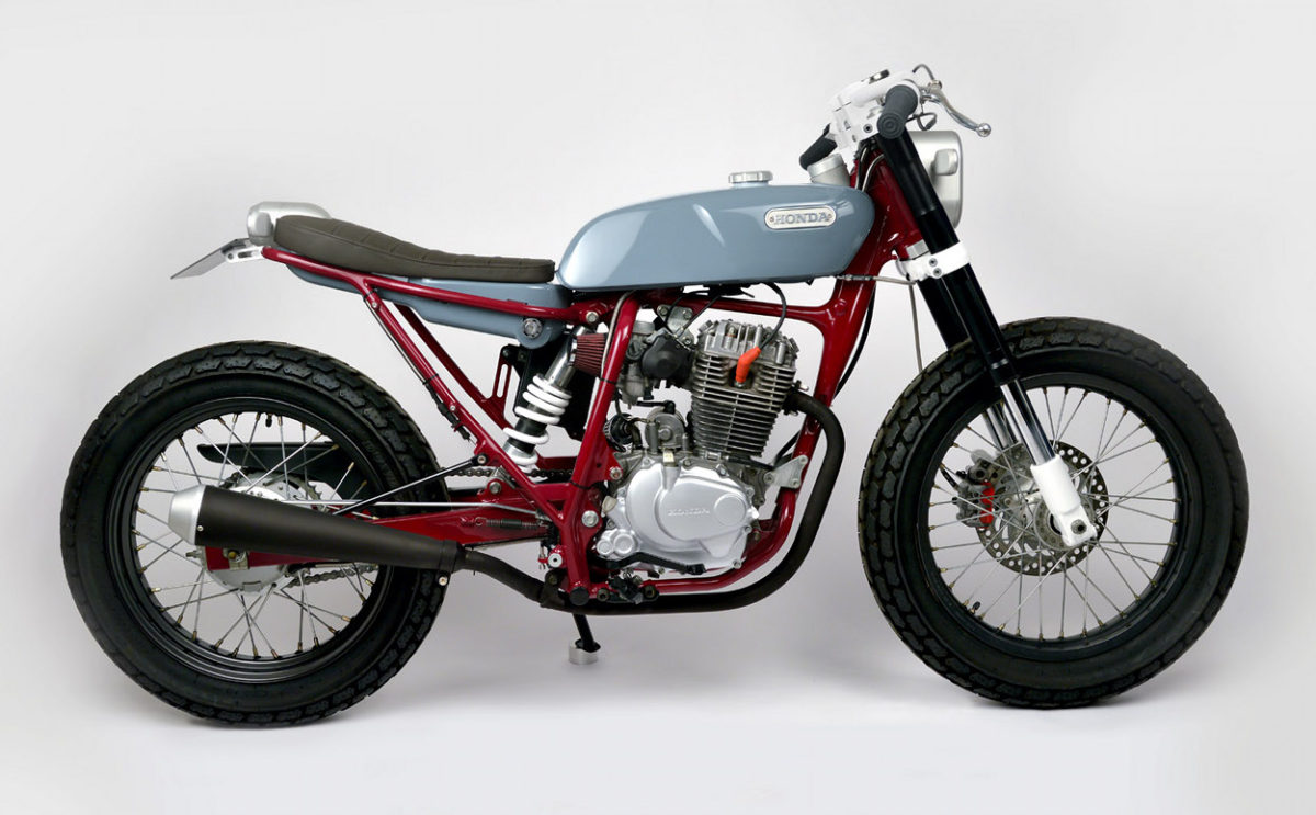 Honda FTR223 Street Tracker Cumpert 01 by Tim Cumper