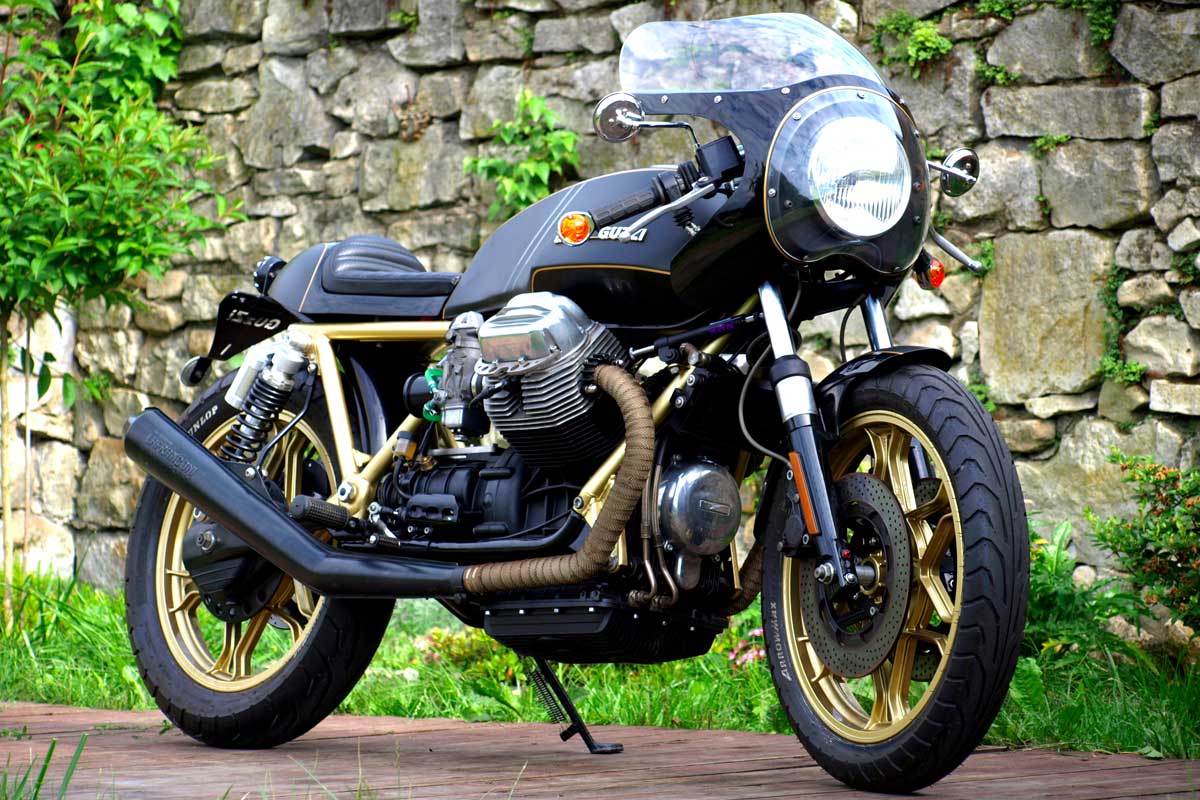 Moto Guzzi T3 Cafe Racer by Marcin Guja