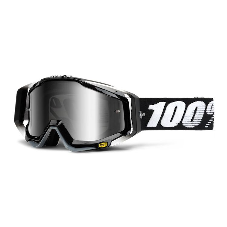 100% Racecraft Goggles – Mirrored Lens