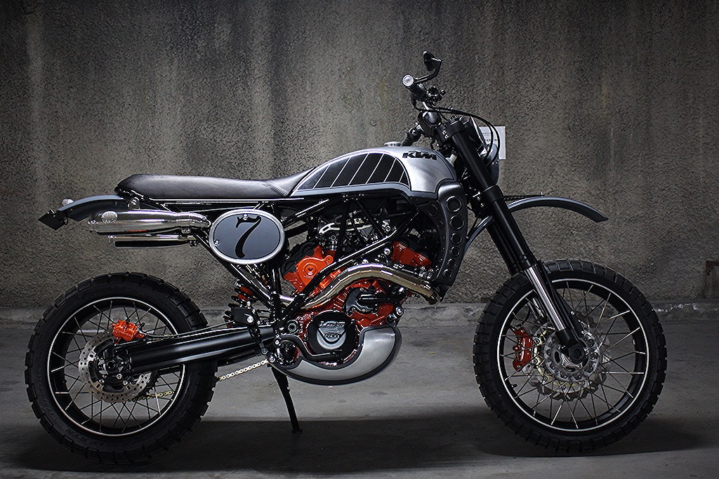 KTM 950 Desert Sled by FabMan Creations