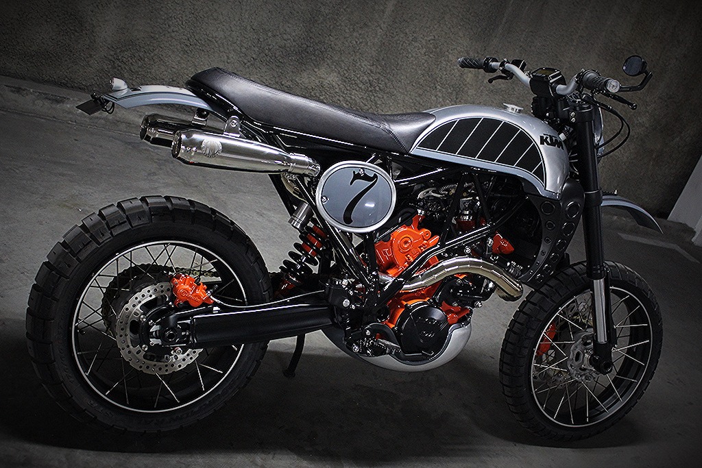 KTM 950 desert sled by fabman creations