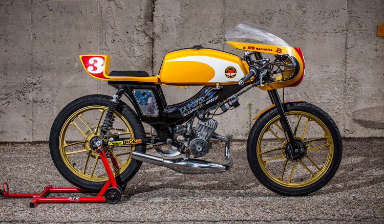 Motobécane Mobylette SP90 Cafe Racer Moped by XTR Pepo