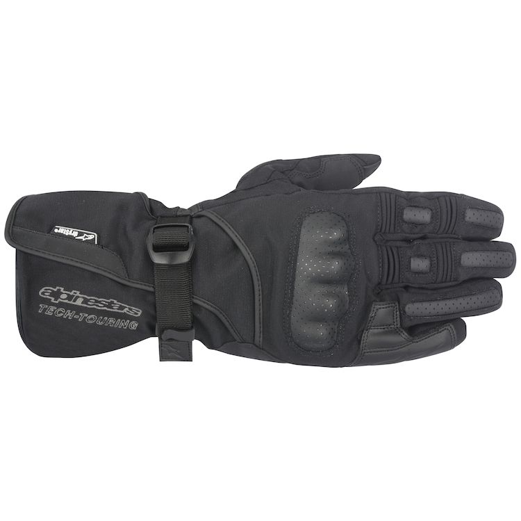 alpinestars Glove apex black outside of hand