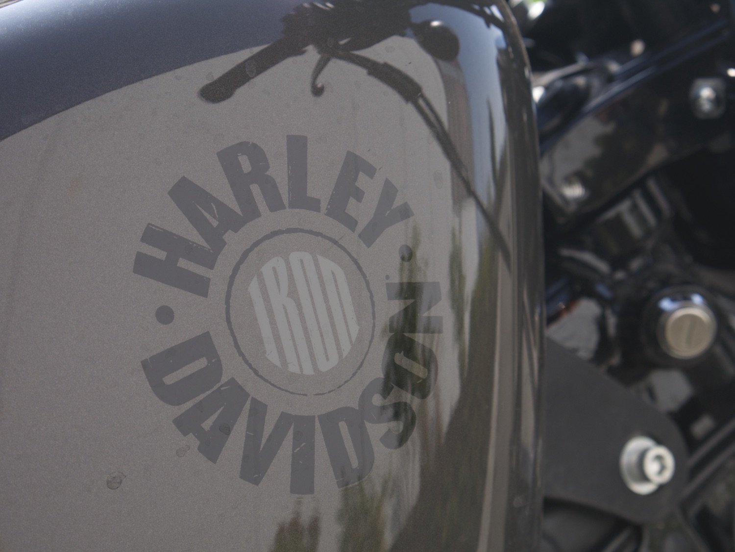 iron 883 bigger tank