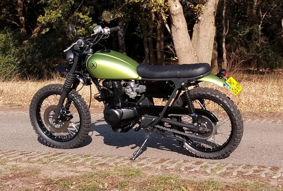 Honda CM400 Scrambler by JK Custom Works