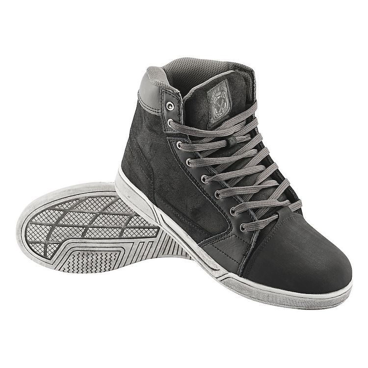 steet and steel kickstarter motorcycle shoes