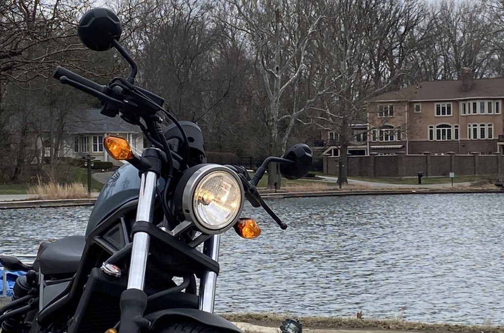 2020 Honda Rebel 300 headlight