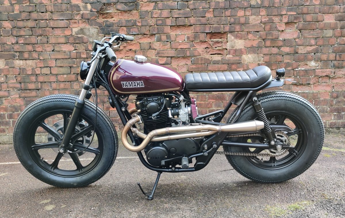 Yamaha XS650 Brat Tracker From Kuna Customs
