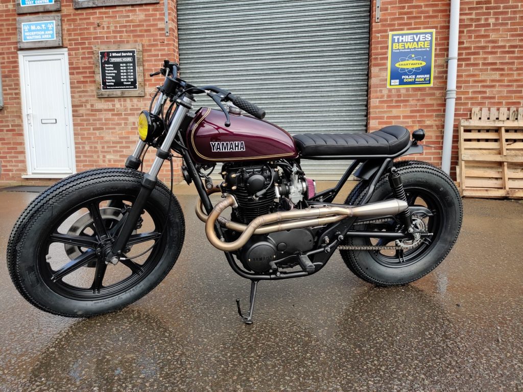 Kuma Customs Yamaha XS650 Brat Tracker