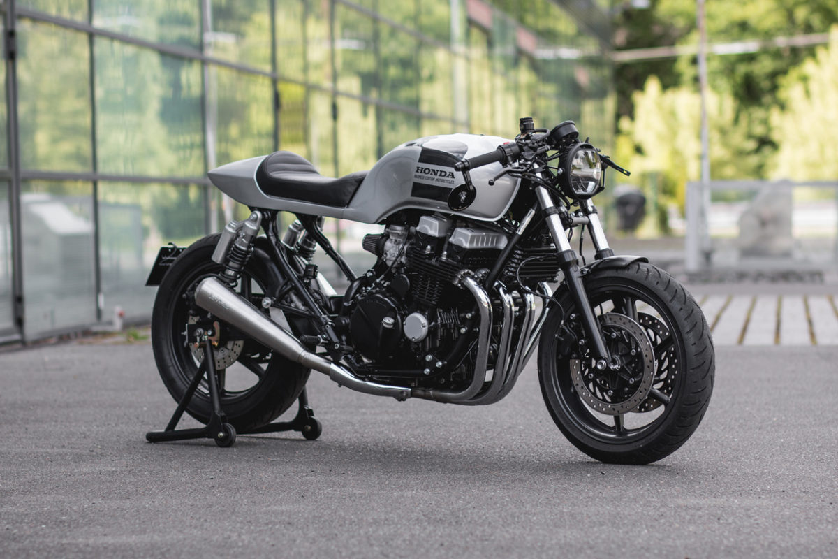 Honda CB750 RC42 Cafe Racer Build by Kaspeed Moto