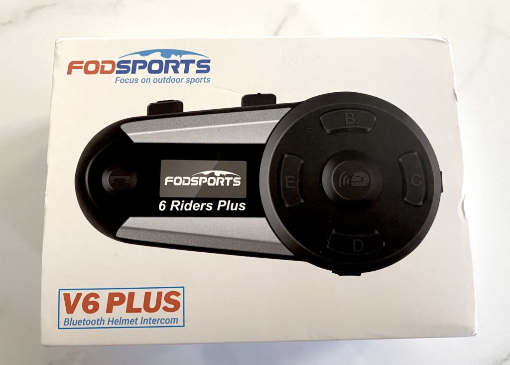 Fodsports V6 Plus Bluetooth Headset intercom box