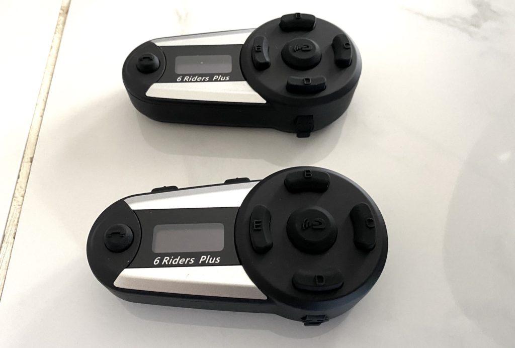 Fodsports V6 Plus Bluetooth Headset intercom two units