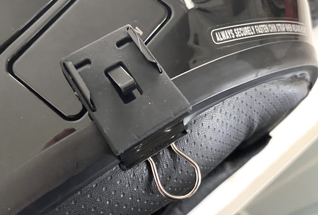 close up of the clip