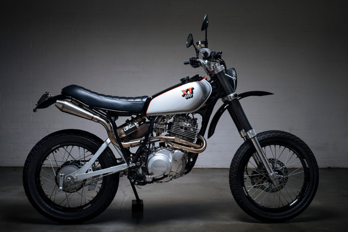 Yamaha XT550 “La Lupa” by Francis Von Tuto