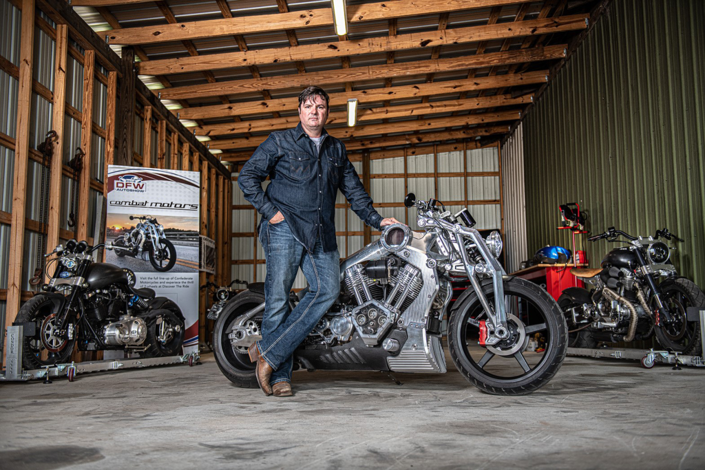 combat motors CEO Ernest Lee