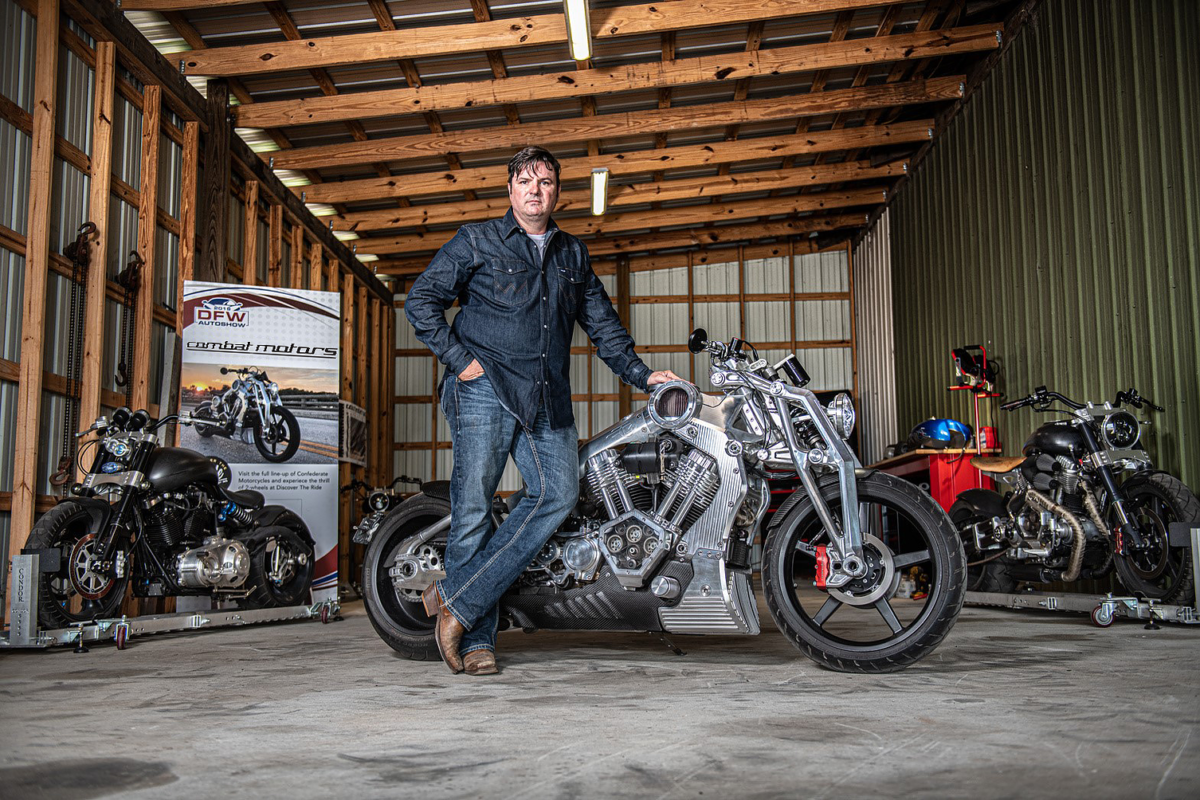 Confederate Motorcycles Becomes Combat Motors