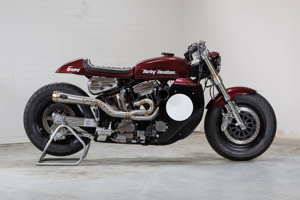 Harley-Davidson Softail Cafe Racer by Mr. Martini