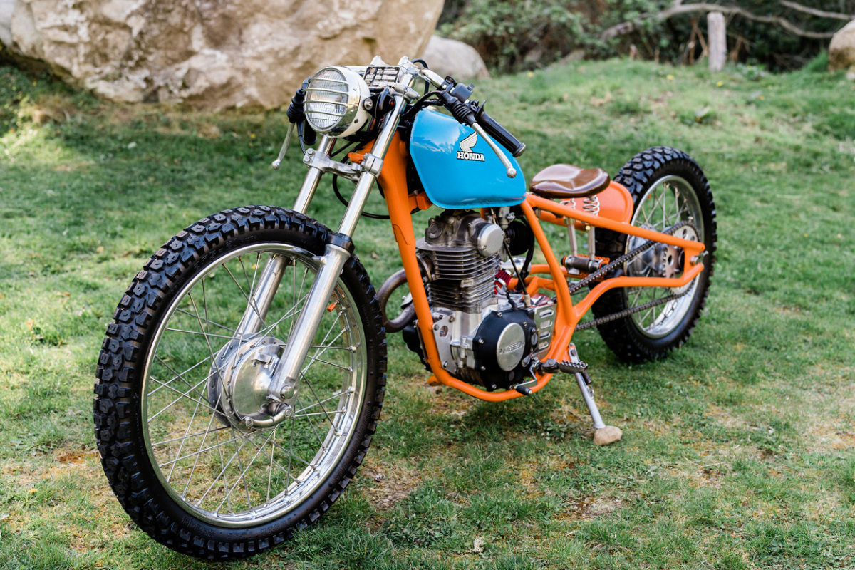 Honda XL175 Bobber by Andrew Fletcher-Love