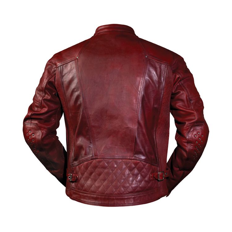 Roland Sands Clash Jacket oxblood red