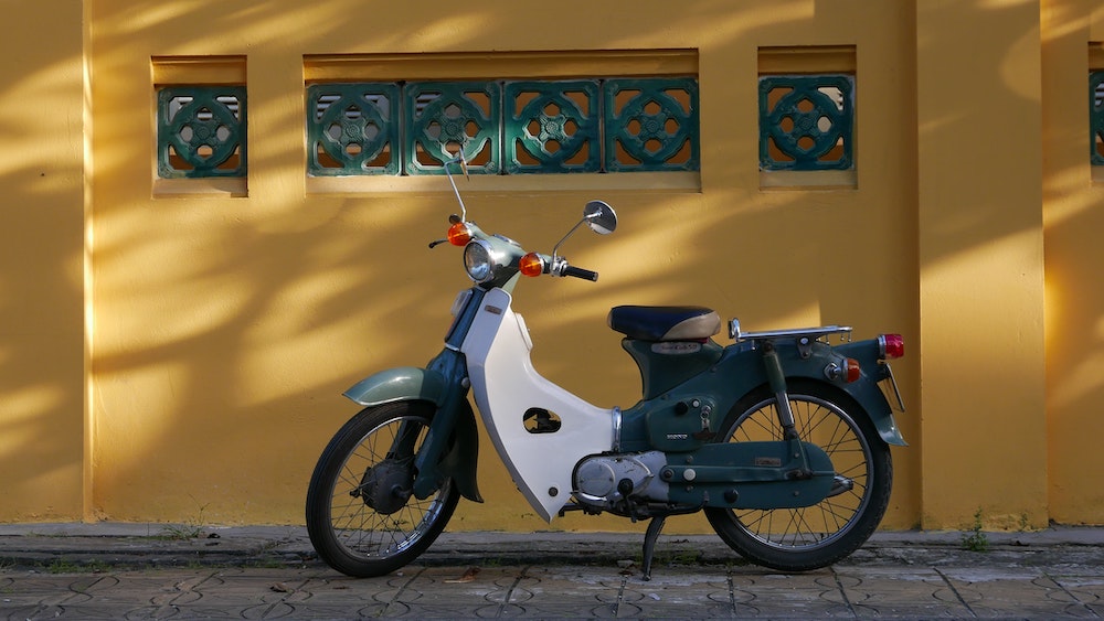 vintage Honda Super Cub