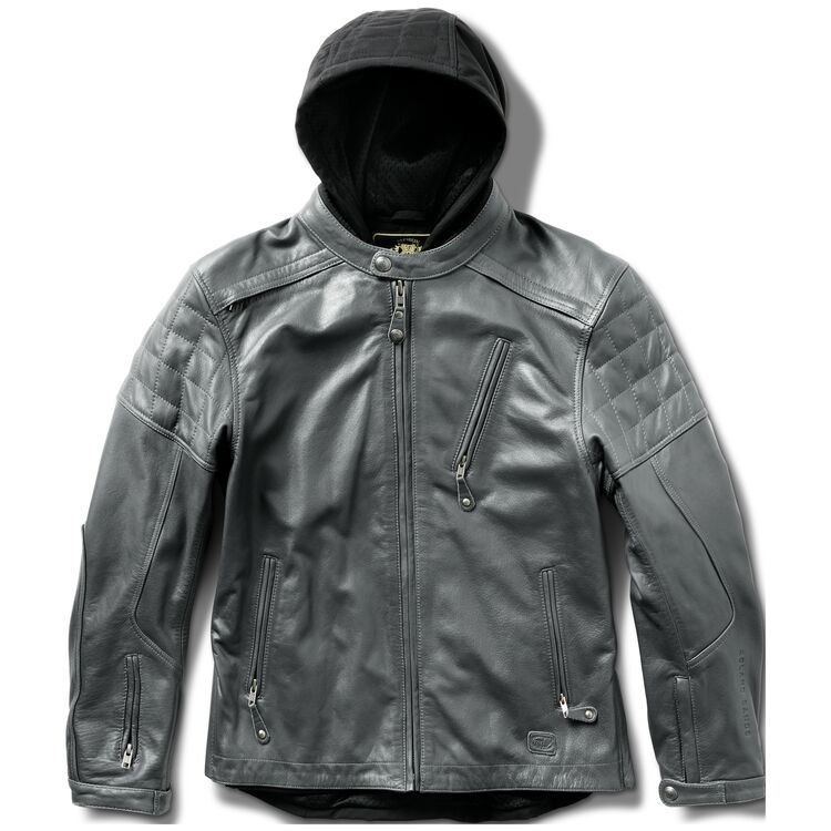roland sands jagger jacket gunmetal grey