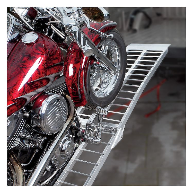 Trackside Heavy Duty Wide Aluminum Folding Ramp