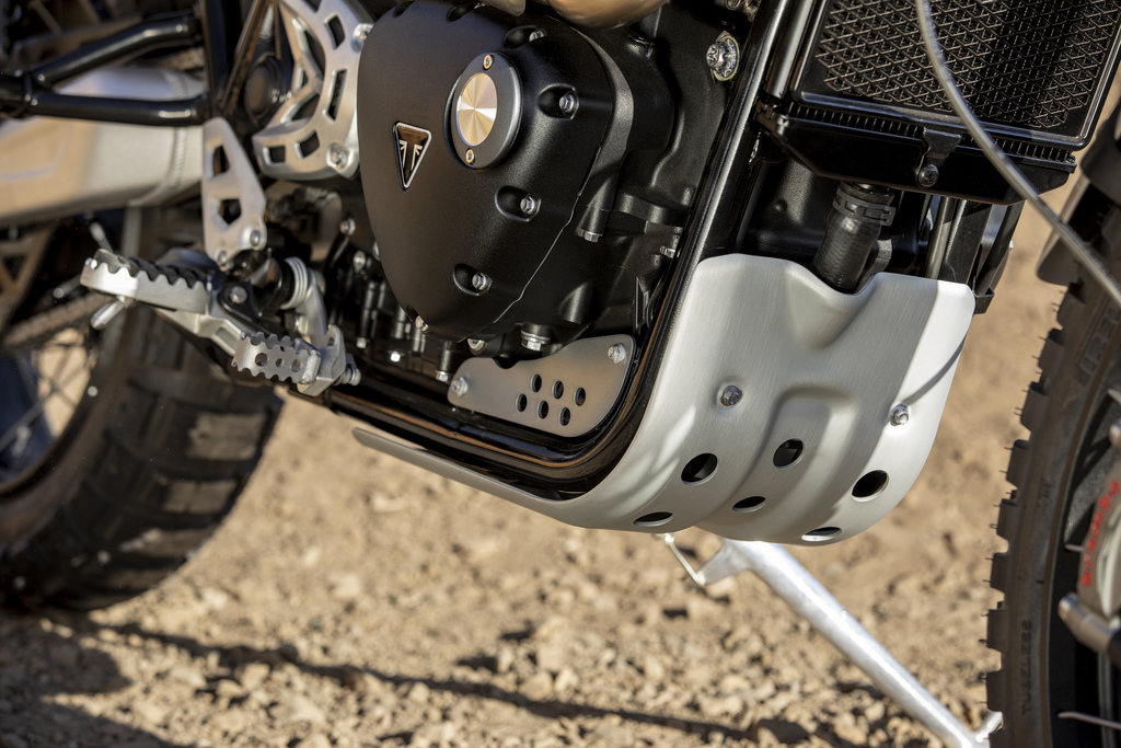 Triumph Scrambler 1200 XE close up