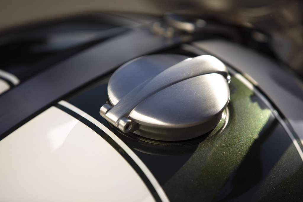 Triumph Scrambler 1200 XE close up