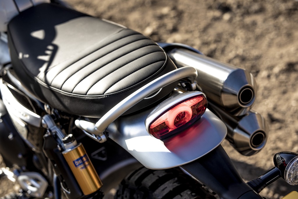 Triumph Scrambler 1200 XE close up