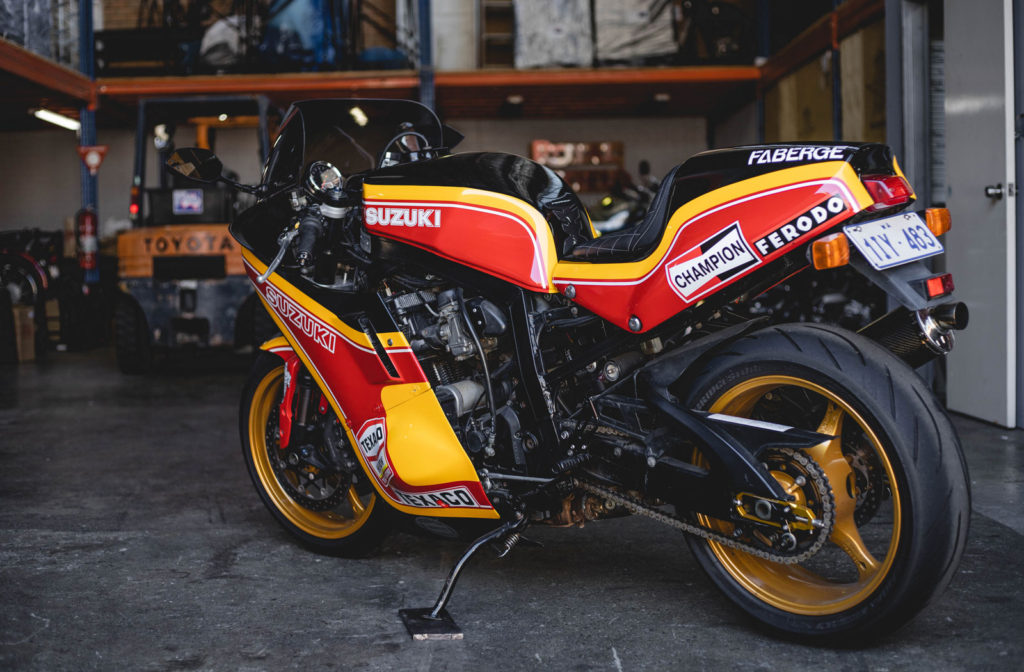 barry sheene suzuki GSX-R 1100