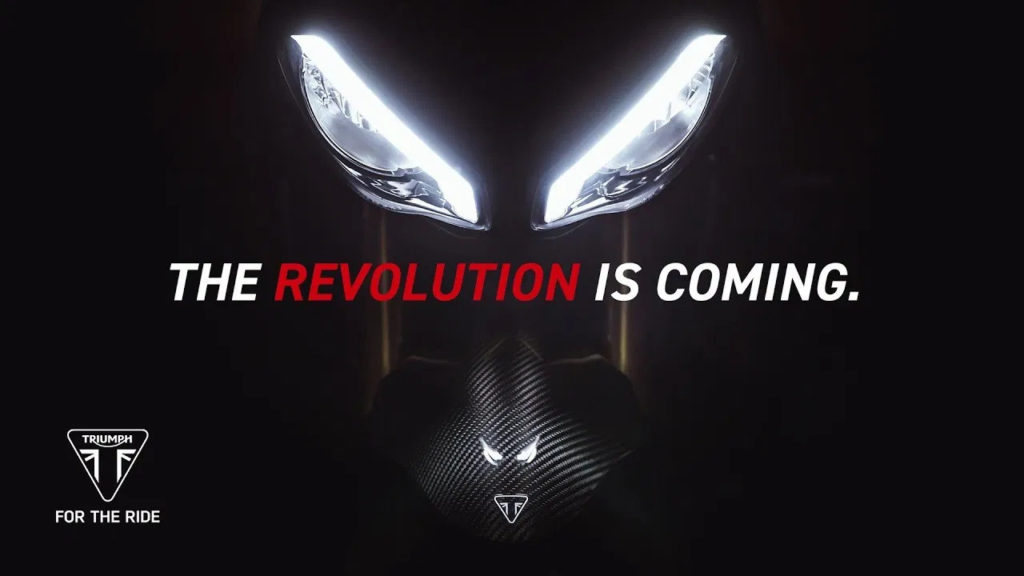 triumph speed triple 1200 RS teaser 2021