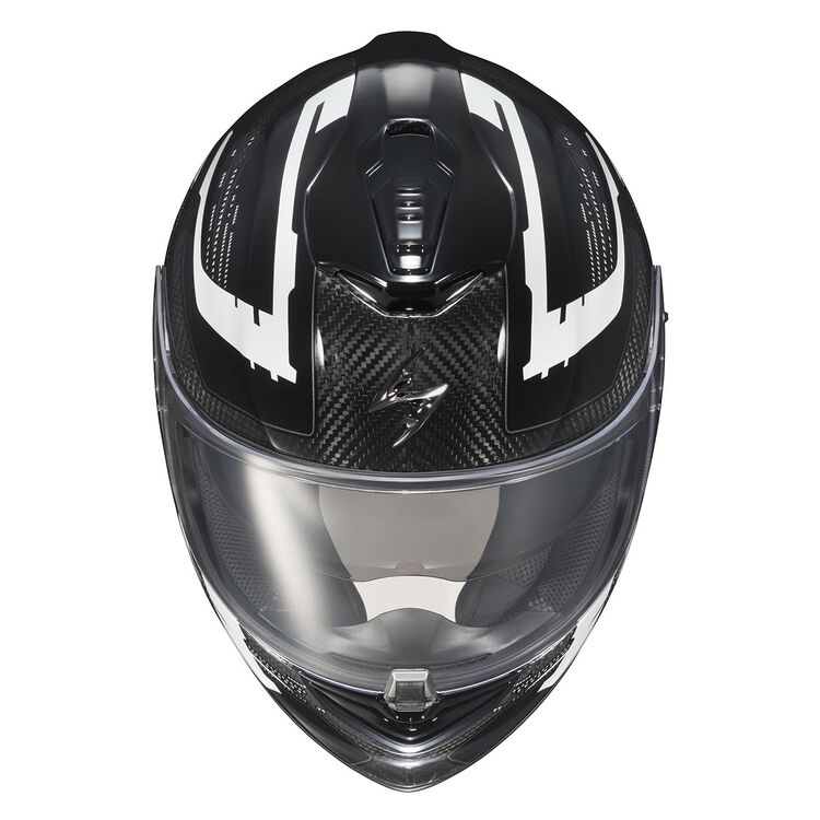 scorpion exo st1400 carbon caffeine helmet