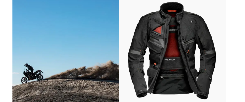 Harley-Davidson and Rev'It! Pan America gear