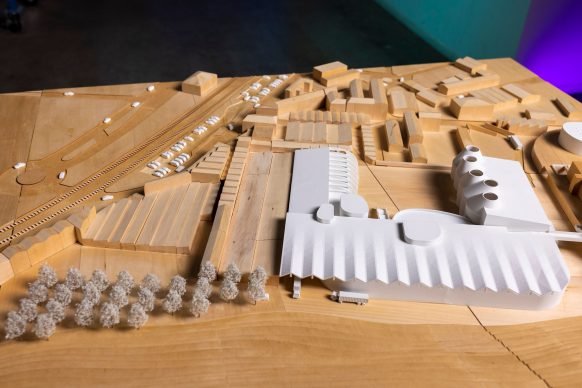 Moto Guzzi new headquarters in Mandello Italy